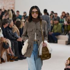 Look from the Chloé fall/winter 2024 runway